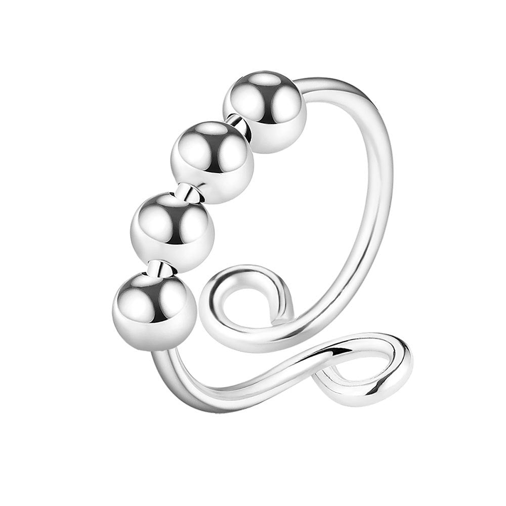 Rotatable Decompression Anxiety Lady Ring